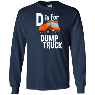 Dump Truck Shirts for Boys - D is for Dump Truck T-Shirt