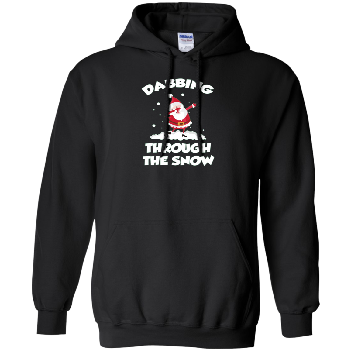 CUTE DABBING THROUGH THE SNOW T-SHIRT Funny Santa Has Swag