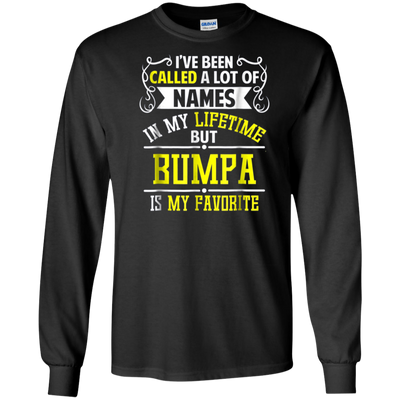 Funny Bumpa Is My Favorite Name T-shirt Family Meme Gift