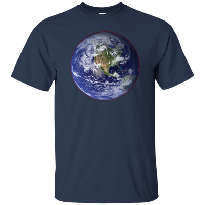 Planet Earth North America Globe Space Globe Tee T Shirt