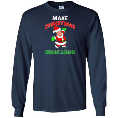 FUNNY MAKE CHRISTMAS GREAT AGAIN T-SHIRT Donald Trump 2016