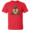 Emoji Poop T Shirt Novelty Funny for Men Women Kids