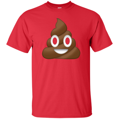 Emoji Poop T Shirt Novelty Funny for Men Women Kids