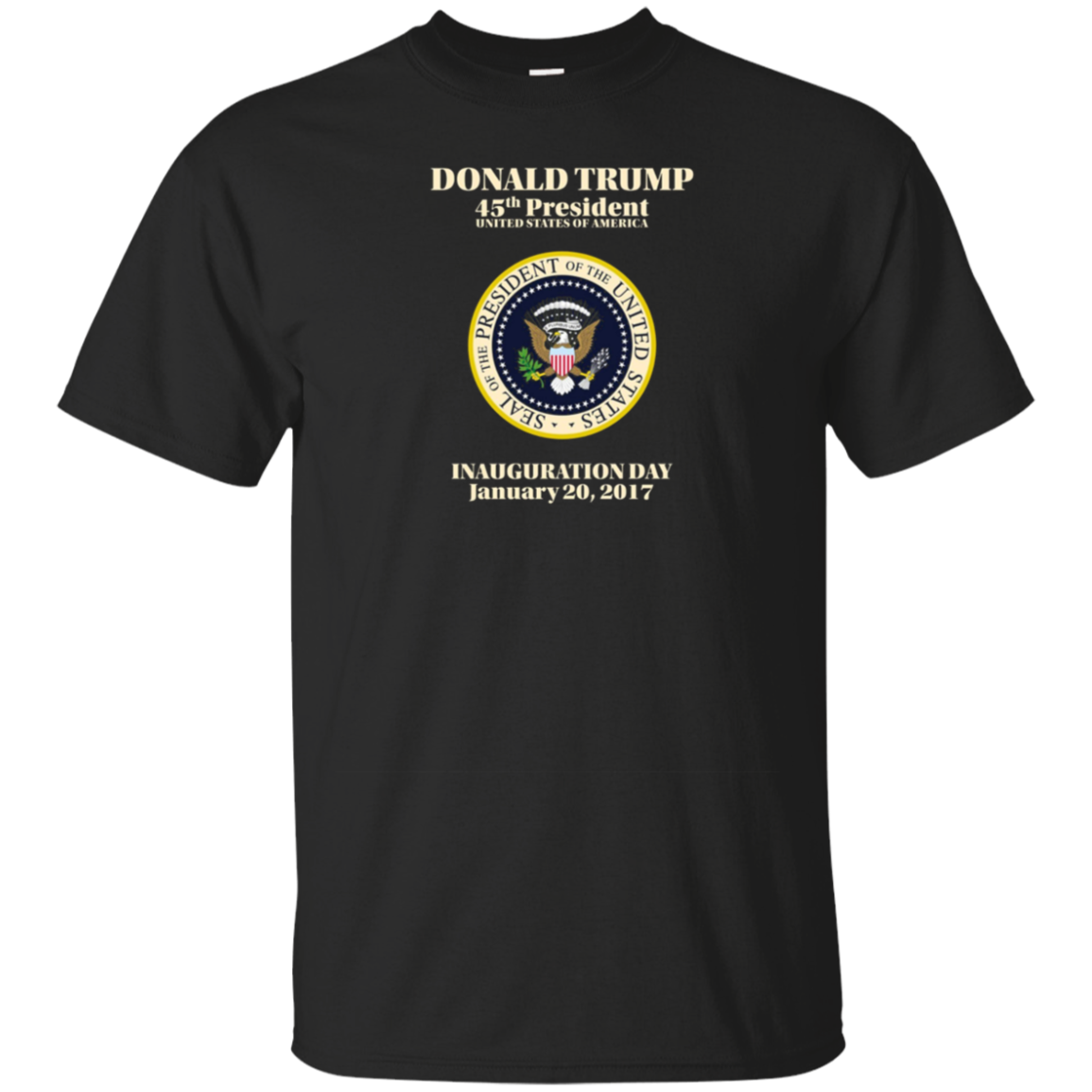 President Donald J. Trump Inauguration Day 2017 T-shirt