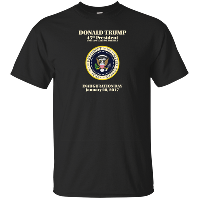 President Donald J. Trump Inauguration Day 2017 T-shirt