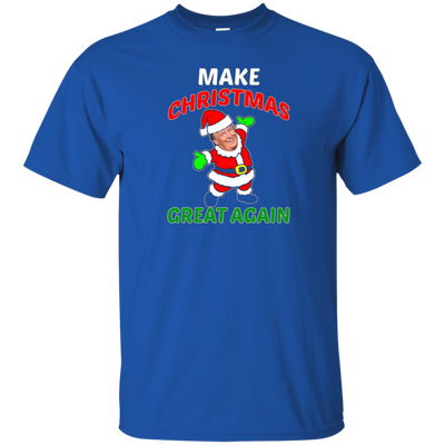 FUNNY MAKE CHRISTMAS GREAT AGAIN T-SHIRT Donald Trump 2016