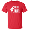 Bigfoot Sasquatch Shirt - Dude I'm Right Here - Funny