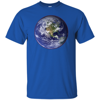 Planet Earth North America Globe Space Globe Tee T Shirt