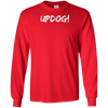 Updog Whats Up Dog Word Play T-Shirt Single Joke Funny