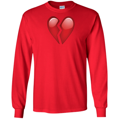 Broken Heart T Shirt Broken Heart Date Love Emoji Tee Shirt