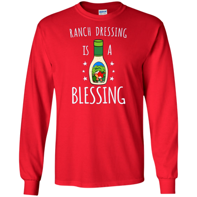 Ranch Dressing Is A Blessing Long Sleeve Tshirt - Cool Vegan