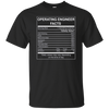 Operating Engineer Facts Funny Tshirt Gift For Men/Women