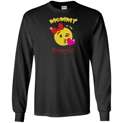 Mommy of the Birthday Girl Emoji Birthday Party Shirt