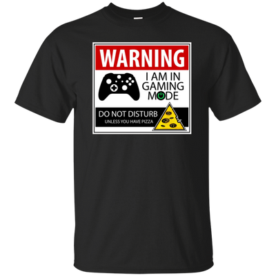 Warning I Am In Gaming Mode Funny Birthday Gift For Gamers