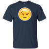 FACE EMOJI | WINK SMILING FLIRTING EMOJI T-TSHIRT