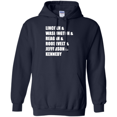 Lincoln Washington Reagan Roosevelt Jefferson Kennedy Shirt