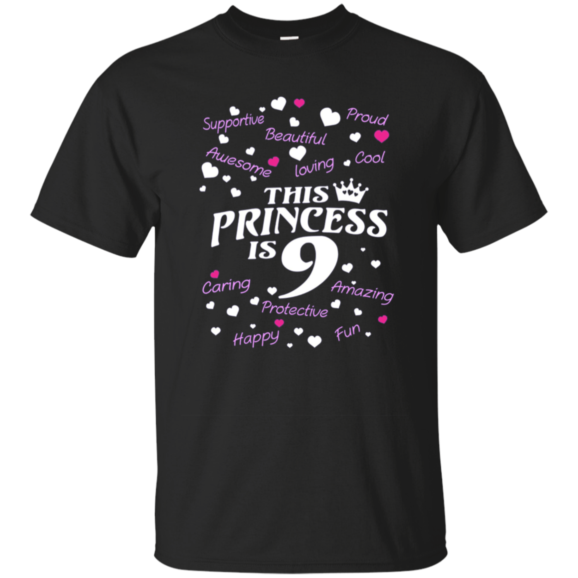 Kids Best birthday gift shirt for 9 year old girl