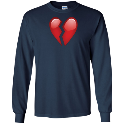 Broken Heart T Shirt Broken Heart Date Love Emoji Tee Shirt