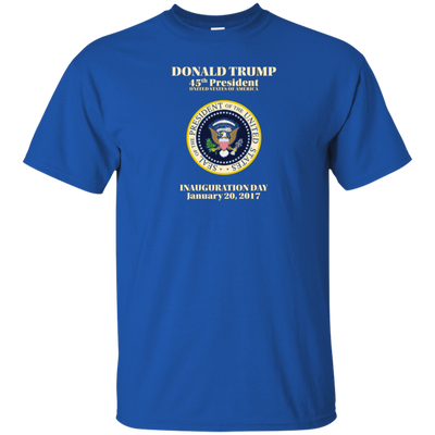 President Donald J. Trump Inauguration Day 2017 T-shirt