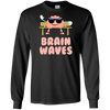 Funny Brain Waves T-shirt Science School Teacher Geek Nerd