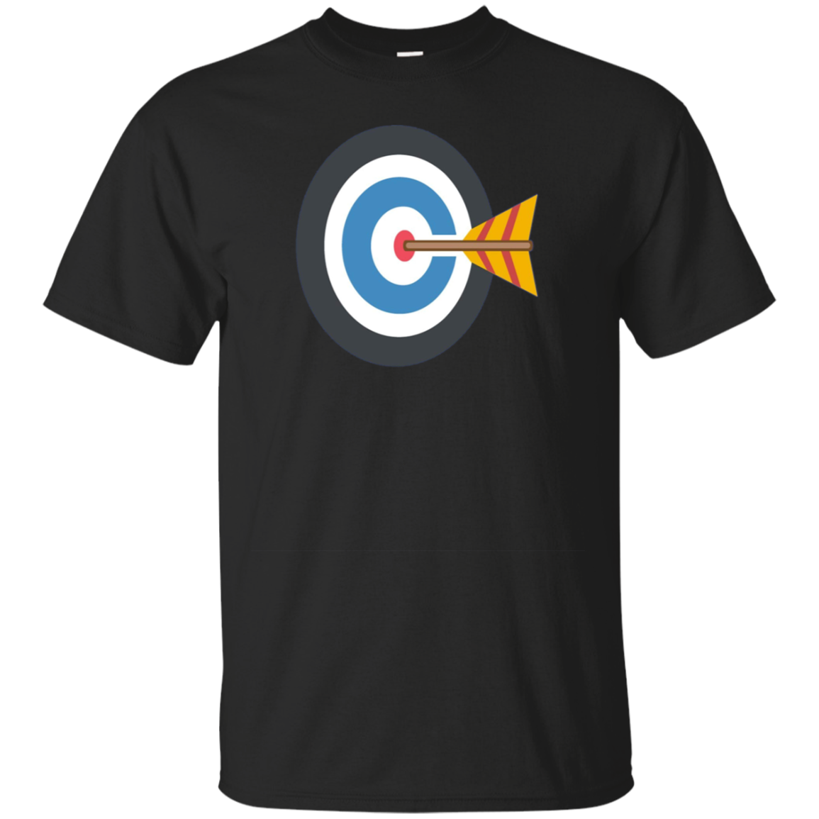 EVERYDAY EMOJI | BULLS EYE ARROW TARGET ARROW EMOJI T-SHIRT