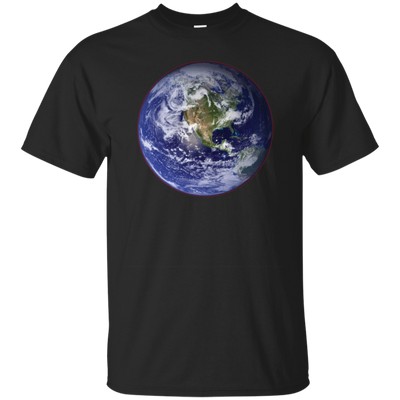 Planet Earth North America Globe Space Globe Tee T Shirt