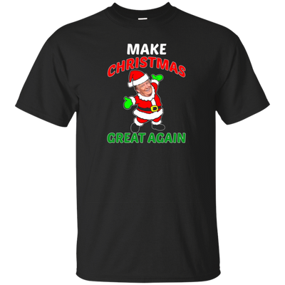 FUNNY MAKE CHRISTMAS GREAT AGAIN T-SHIRT Donald Trump 2016